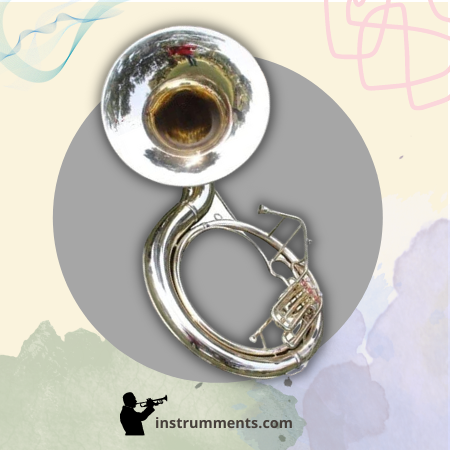 Queen Brass Sousaphone 25 Valve Big Tuba Made Of_Full Brass